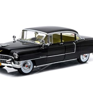 1955 Cadillac Fleetwood Series 60 Special Black "The Godfather" (1972) Movie 1/18 Diecast Model Car by Greenlight