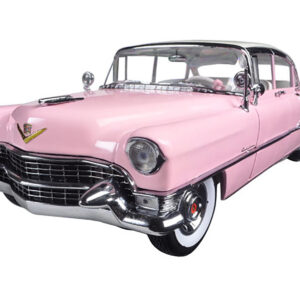 1955 Pink Cadillac Fleetwood Series 60 Special "Elvis Presley" 1/18 Diecast Model Car by Greenlight