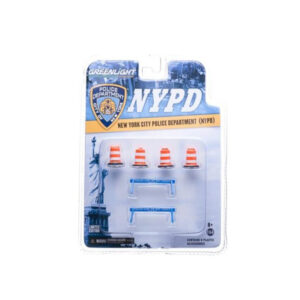 NYPD Accessory Pack 6pc Set Series 1 For 1/64 Model Cars by Greenlight