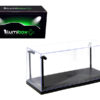Collectible Display Show Case with LED Lights and Black Base for 1/24 1/18  Models by Illumibox
