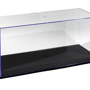 Collectible Display Show Case with Black Base for 1/24 1/18 Scale Models by Illumibox