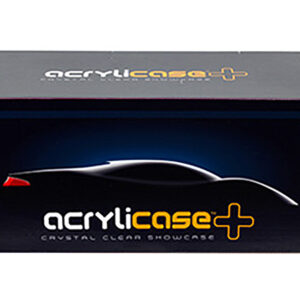 Collectible Display Show Case with Black Base for 1/24 1/18 Scale Models by Illumibox