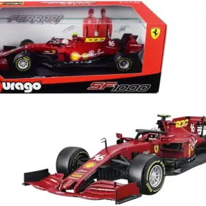 Charles Leclerc F1 Tuscan GP (2020) Ferrari SF1000 “Ferrari’s 1000th Race”  1/18 Diecast Model Car by Bburago