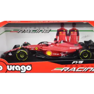 Charles Leclerc “Ferrari Racing” Formula One F1 Model Ferrari Racing 2022 – Bburago 1/18 Diecast Car