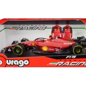 Carlos Sainz F1-75 “Ferrari Racing” Formula One F1 (2022) 1/18 Diecast Model by Bburago
