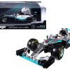 Lewis Hamilton F1 Model – Mercedes AMG Petronas W07 Hybrid (2016) 1/18 Diecast Car by Bburago