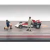 “Race Day” Diecast Figure Set for 1/43 Scale Models by American Diorama “Race Day” Diecast Figure Set for 1/43 Scale Models by American Diorama