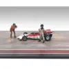 “Race Day” Diecast Figure Set for 1/43 Scale Models by American Diorama