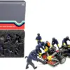 Formula One F1 Pit Crew Set for 1/43 Scale Models by American Diorama Formula One F1 Pit Crew Set for 1/43 Scale Models by American Diorama