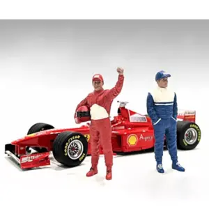 “90’s Racing Legends Figure Set for 1/18 Scale Models” by American Diorama
