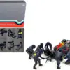 Formula One F1 Pit Crew 7 Figurine Set Team Blue Release II for 1/18 Scale Models by American Diorama Formula One F1 Pit Crew 7 Figurine Set Team Blue Release II for 1/18 Scale Models by American Diorama