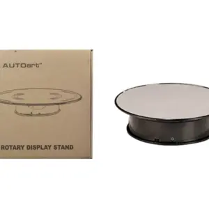 Autoart 8 Inch Silver Top Rotary Display for Model Cars