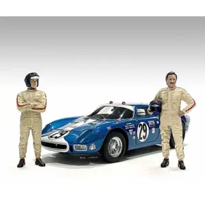 “Retro Racing Figures for Model Cars” by American Diorama