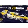 Jean-Pierre Jabouille & René Arnoux F1 Model – Renault RE 20 Turbo Team, 1980 Championship, Italeri 1/12 Scale Kit