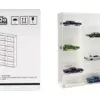 Showcase 12 Car Display Case Wall Mount with White Back Panel “Mijo Exclusives” for 1/64 Scale Models Showcase 12 Car Display Case Wall Mount with White Back Panel “Mijo Exclusives” for 1/64 Scale Models