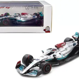 Mercedes-AMG F1 W13 E Performance #63 George Russell “Petronas” F1 Formula One World Championship (2022) 1/64 Diecast Model Car by Sparky