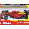 Ferrari F1-75 #55 Carlos Sainz “Giallo Modena” Formula One F1 Italian GP (2022) “Formula Racing” Series 1/43 Diecast Model Car by Bburago