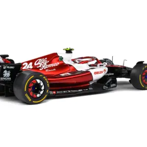 Alfa Romeo C42 #24 Zhou Guanyu Formula One F1 “Canada GP” (2022) “Competition” Series 1/18 Diecast Model Car by Solido
