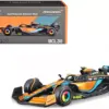 McLaren MCL36 #4 Lando Norris Formula One F1 “Australian GP” (2022) with Display Case 1/43 Diecast Model Car by Bburago