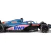 Alpine A522 #14 Fernando Alonso “BWT” Formula One F1 Monaco GP (2022) “Competition” Series 1/18 Diecast Model Car by Solido