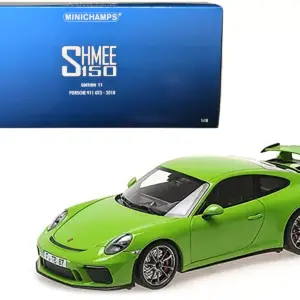 2018 Porsche 911 GT3 Yellow Green 