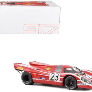 Porsche 917K #23 Hans Herrmann - Richard Attwood Winner "24 Hours of Le Mans" (1970) 1/12 Diecast Model Car by Norev 2