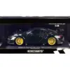 2018 Porsche 911 GT2RS (991.2) Weissach Package Dark Green with Carbon Stripes and Golden Magnesium Wheels Limited Edition to 300 pieces Worldwide 1/18 Diecast Model Car by Minichamps 2018 Porsche 911 GT2RS (991.2) Weissach Package Dark Green with Carbon Stripes and Golden Magnesium Wheels Limited Edition to 300 pieces Worldwide 1/18 Diecast Model Car by Minichamps
