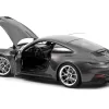 2021 Porsche 911 GT3 Gray Metallic 1/18 Diecast Model Car by Norev