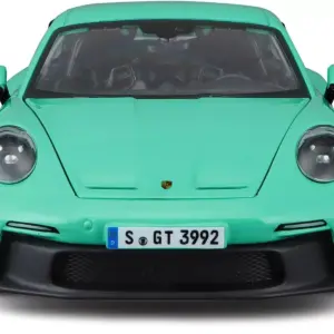 Porsche 911 GT3 Light Green 1/24 Diecast Model Car by Bburago 2