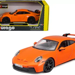 Porsche 911 GT3 Orange 1/24 Diecast Model Car by Bburago 4