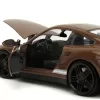 Porsche 911 Turbo Brown and Brown M&M Diecast Figure “M&M’s” “Hollywood Rides” Series 1/24 Diecast Model Car by Jada
