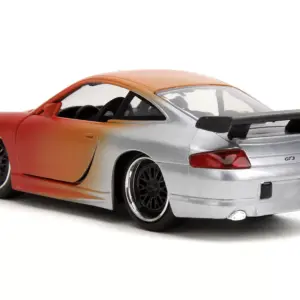 Porsche 911 GT3 RS Matt Orange and Silver Metallic 