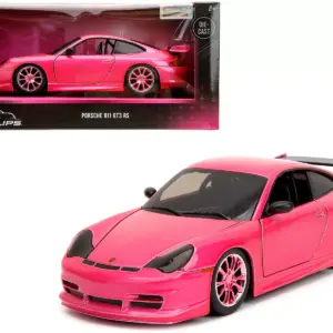 Porsche 911 GT3 RS Pink Metallic with Pink Wheels 