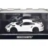 2019 Porsche 911 GT3 R (991.2) White Limited Edition to 300 pieces Worldwide 1/43 Diecast Model Car by Minichamps
