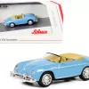 Porsche 356 Speedster Light Blue 1/87 (HO) Diecast Model Car by Schuco
