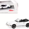 Porsche 911 Carrera 3.2 Cabriolet White 1/87 (HO) Diecast Model Car by Schuco Porsche 911 Carrera 3.2 Cabriolet White 1/87 (HO) Diecast Model Car by Schuco