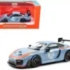 2018 Porsche 935/19 #70 Light Blue with Orange Accents 1/64 Diecast Model Car by Minichamps 2018 Porsche 935/19 #70 Light Blue with Orange Accents 1/64 Diecast Model Car by Minichamps