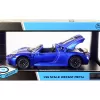 Porsche 918 Spyder Convertible Blue Metallic 1/24 Diecast Model Car by Optimum Diecast