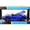 Porsche 918 Spyder Convertible Blue Metallic 1/24 Diecast Model Car by Optimum Diecast
