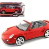 Porsche 911 (997) Turbo Cabriolet Red 1/18 Diecast Model Car by Motormax