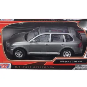 2008 Porsche Cayenne Gray Metallic 1/24 Diecast Model Car by Motormax
