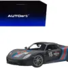 Porsche 918 Spyder Weissach Package Black/ Martini Livery #15 1/18 Model Car by Autoart Porsche 918 Spyder Weissach Package Black/ Martini Livery #15 1/18 Model Car by Autoart