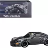 RWB 964 Gray Metallic with Extra Wheels 1/64 Diecast Model Car by CM Models