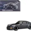RWB 964 Gray Metallic with Extra Wheels 1/64 Diecast Model Car by CM Models RWB 964 Gray Metallic with Extra Wheels 1/64 Diecast Model Car by CM Models