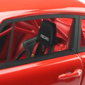 1996 Porsche 911 (993) 3.8 RSR Guards Red with Gold Wheels 1/18 Model Car by GT Spirit 3