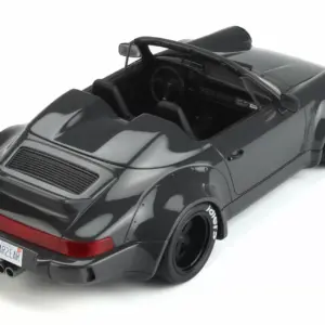 RWB Body Kit Convertible Grigio Telesto Gray “Chop Shop” 1/18 Model Car by GT Spirit