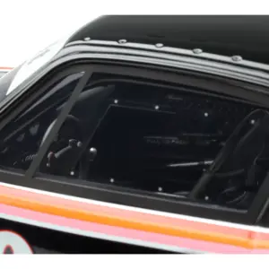 2019 Porsche 930 RWB Bodykit #00 "Yaju" Black with Stripes 1/18 Model Car by GT Spirit 2