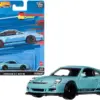 Porsche 911 GT3 RS Light Blue with Black Stripes “Deutschland Design” Series Diecast Model Car by Hot Wheels Porsche 911 GT3 RS Light Blue with Black Stripes “Deutschland Design” Series Diecast Model Car by Hot Wheels