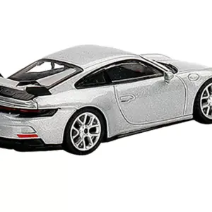 Porsche 911 (992) GT3 GT Silver Metallic Limited Edition to 3600 pieces Worldwide 1/64 Diecast Model Car by True Scale Miniatures 2