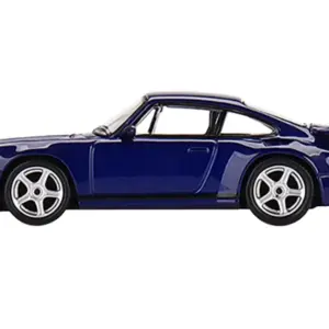 RUF CTR Anniversary Dark Blue Metallic Limited Edition to 3000 pieces Worldwide 1/64 Diecast Model Car by True Scale Miniatures